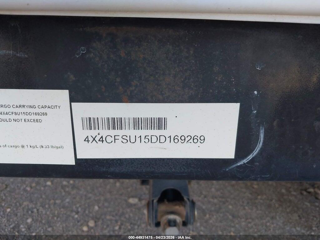 4X4CFSU15DD169269 2013 FLAGSTAFF HIGH WALL POPUP TRAILER photo no. 9