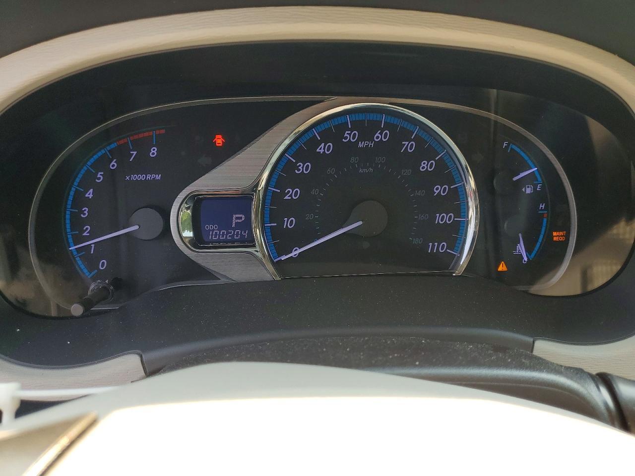 2013 TOYOTA SIENNA XLE 8-PASSENGER — Фото 9 из 13