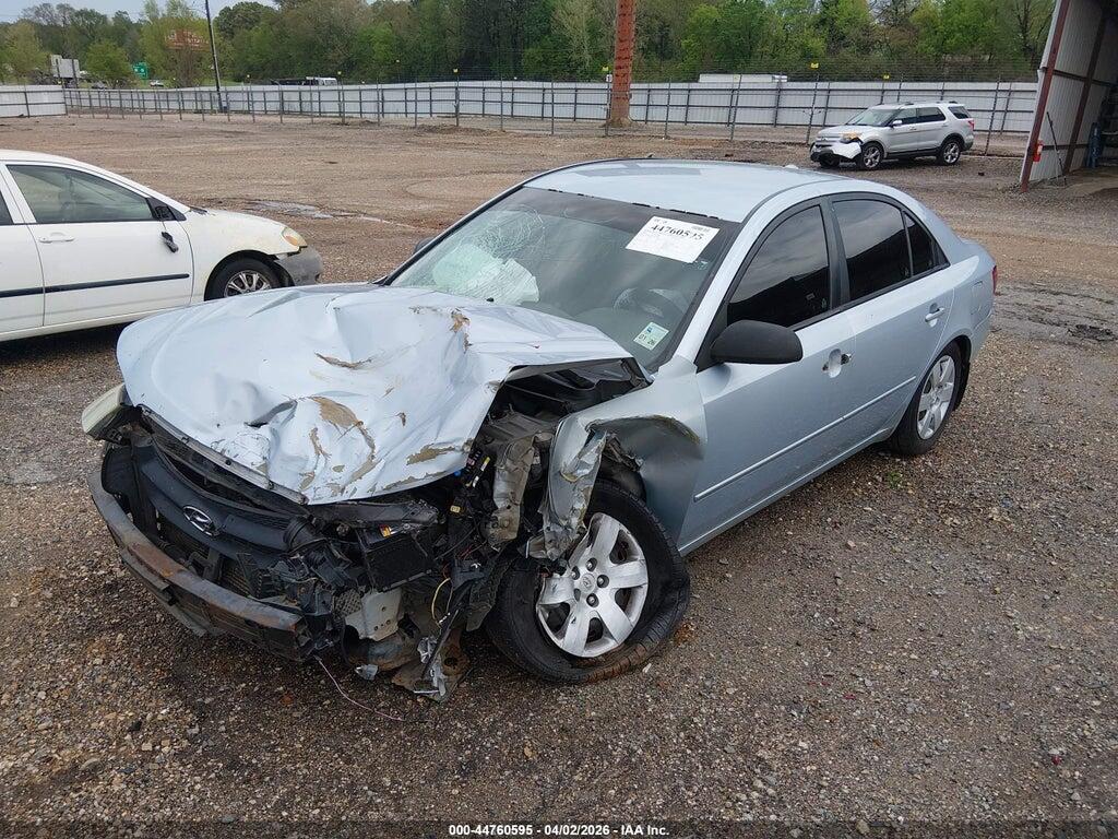 5NPET46C58H301948 2008 HYUNDAI SONATA photo no. 2