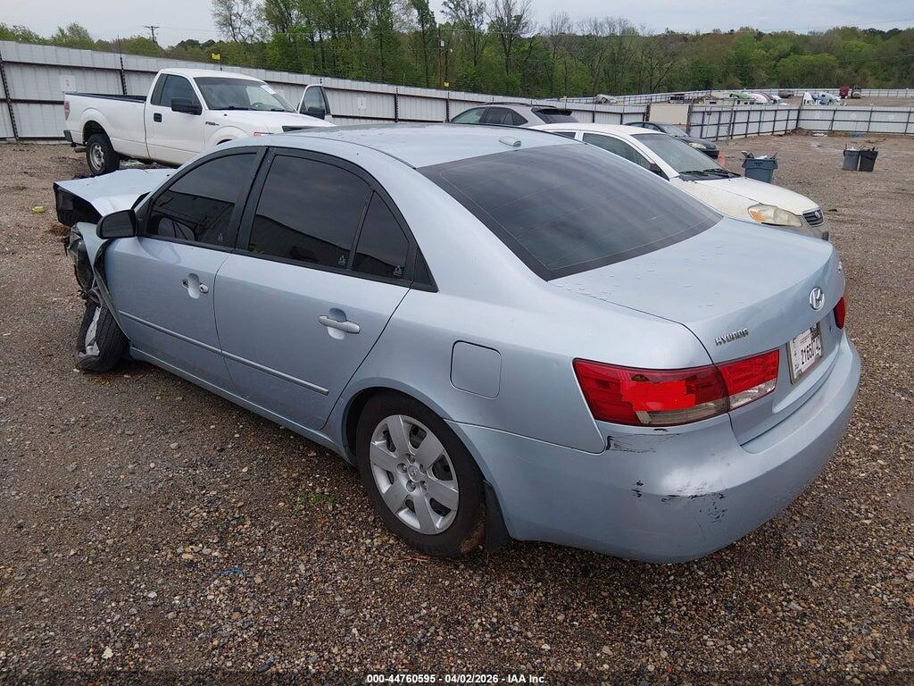 5NPET46C58H301948 2008 HYUNDAI SONATA photo no. 3