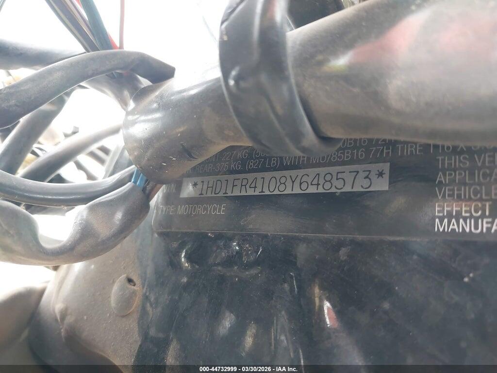 1HD1FR4108Y648573 2008 HARLEY-DAVIDSON FLHRC photo no. 10