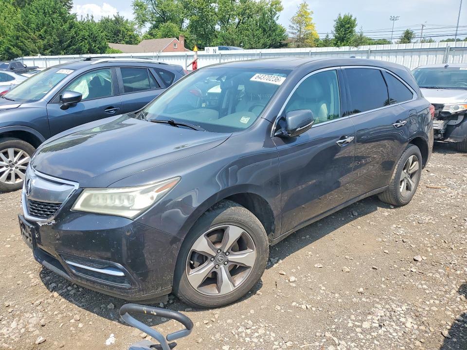 5FRYD4H21EB029485 2014 ACURA MDX photo no. 1