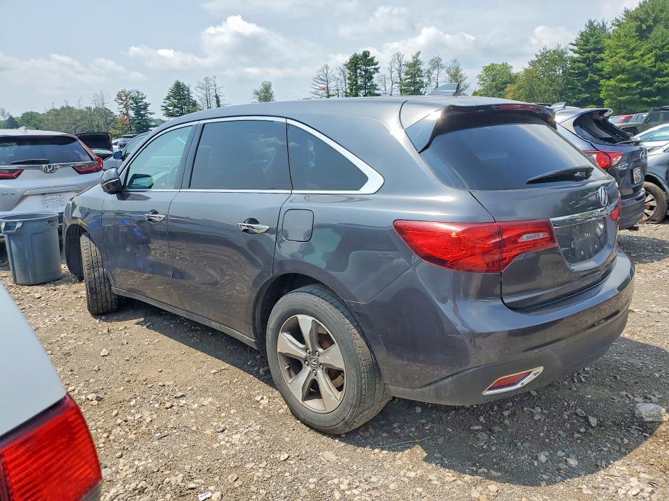 5FRYD4H21EB029485 2014 ACURA MDX photo no. 2