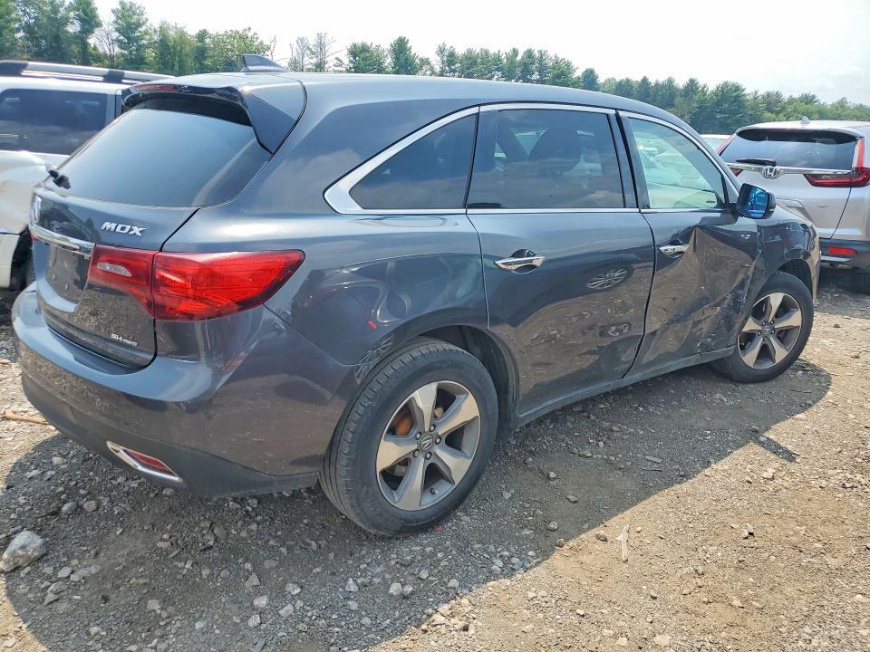 5FRYD4H21EB029485 2014 ACURA MDX photo no. 3