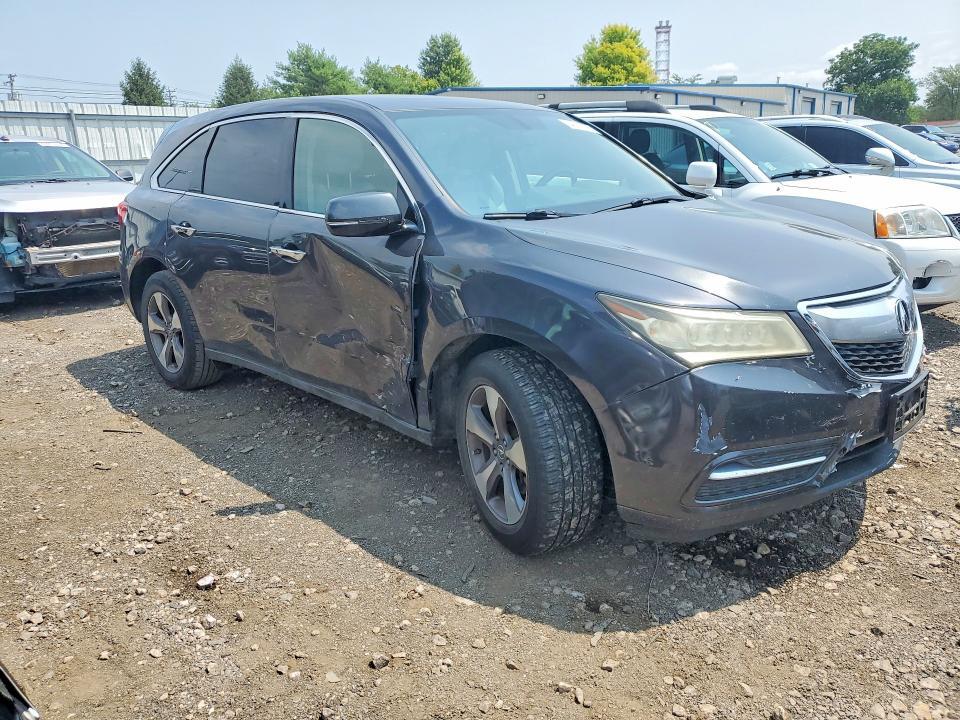 5FRYD4H21EB029485 2014 ACURA MDX photo no. 4