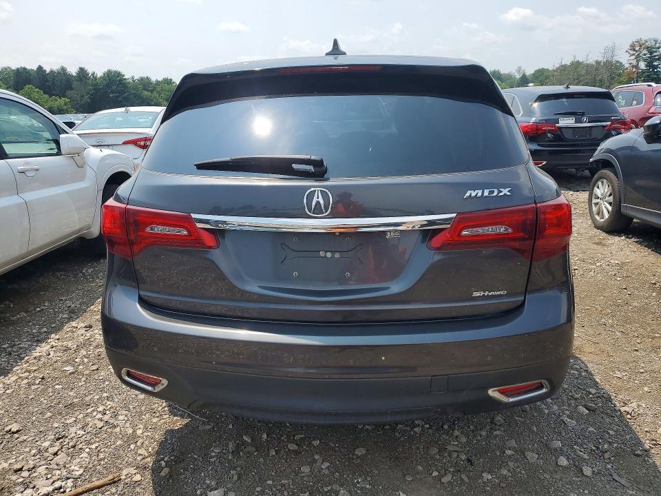 5FRYD4H21EB029485 2014 ACURA MDX photo no. 6