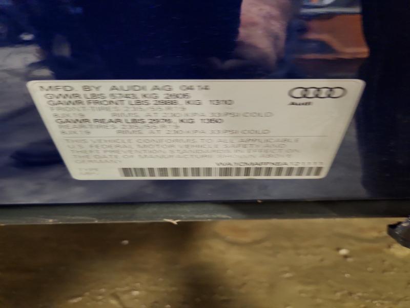 2014 AUDI Q5 TDI PREMIUM PLUS — Фото 13 из 15