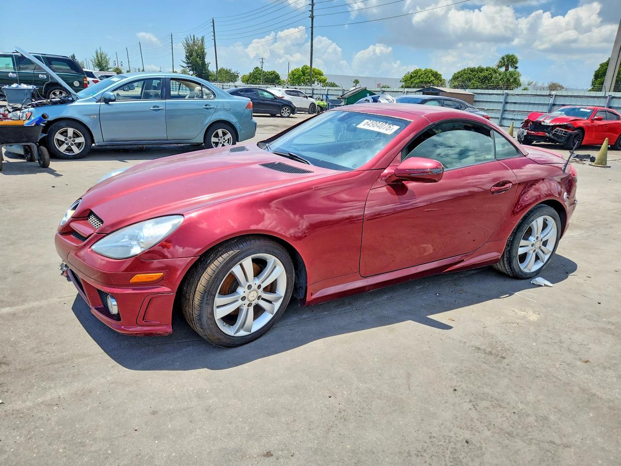 2011 MERCEDES-BENZ SLK WDBWK5EA0BF238447
