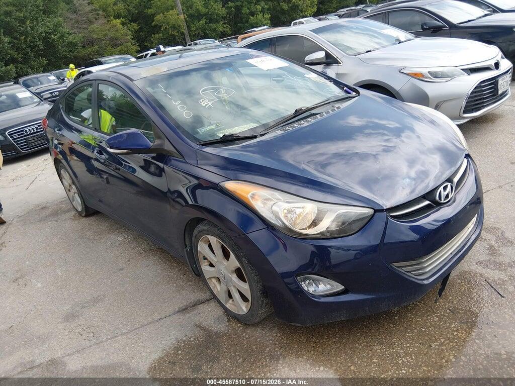 5NPDH4AE3CH111600 2012 HYUNDAI ELANTRA photo no. 1