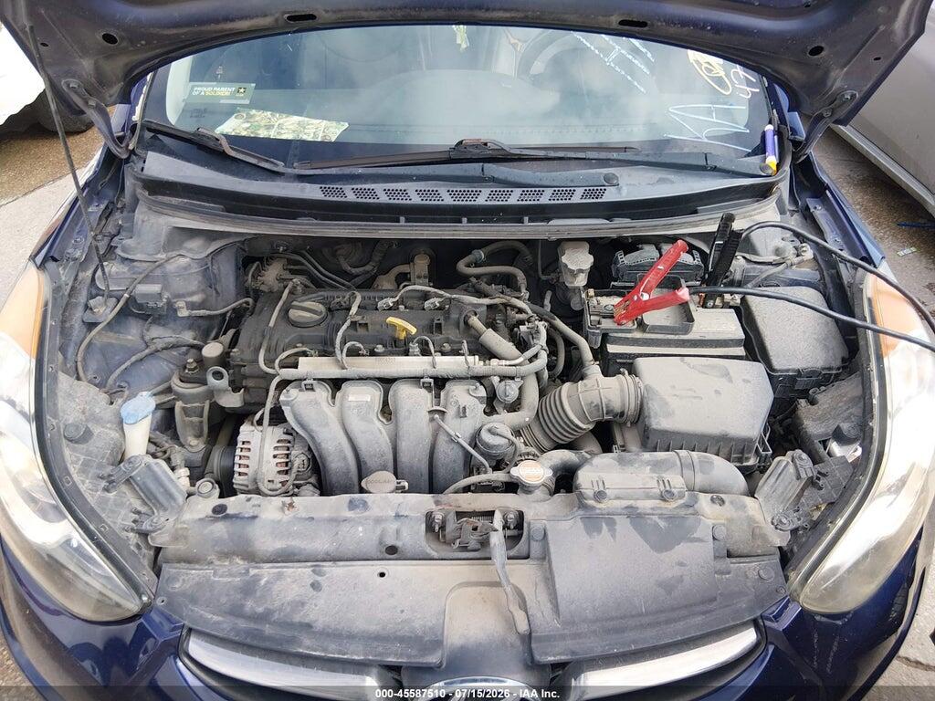 5NPDH4AE3CH111600 2012 HYUNDAI ELANTRA photo no. 10
