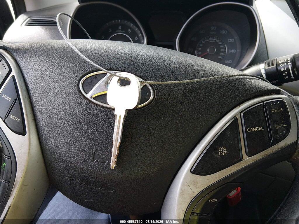 5NPDH4AE3CH111600 2012 HYUNDAI ELANTRA photo no. 11