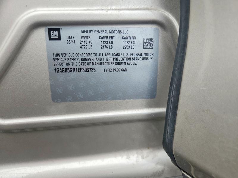 1G4GB5GR1EF303735 2014 BUICK LACROSSE photo no. 12