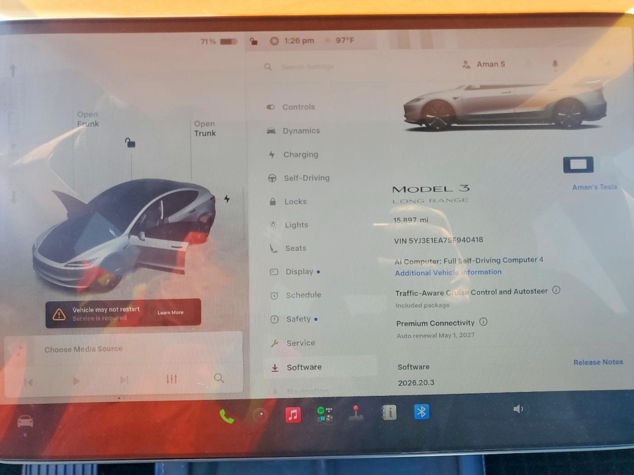 2025 TESLA MODEL 3 — Фото 9 из 12