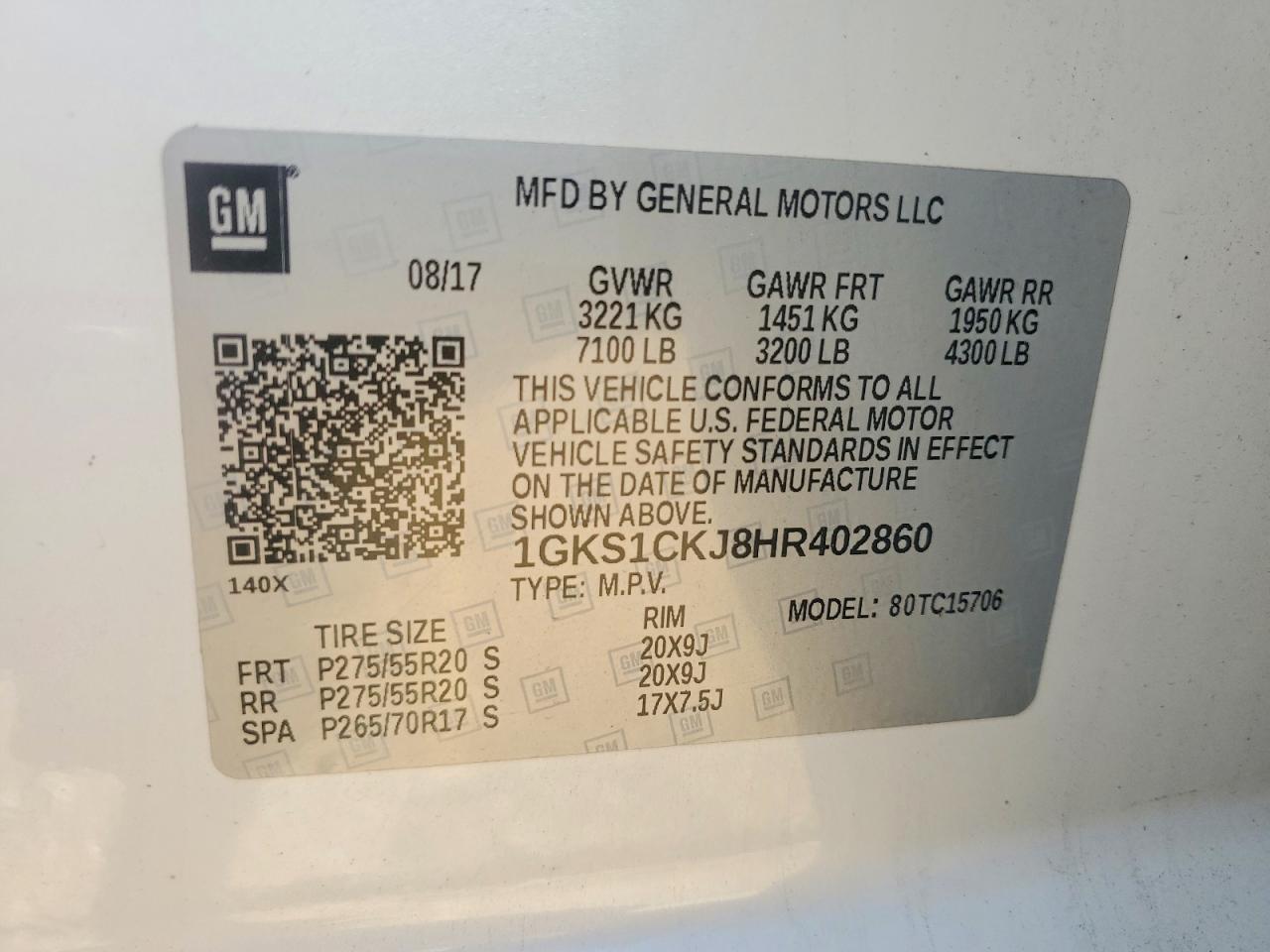 2017 GMC YUKON DENALI — Фото 13 из 13