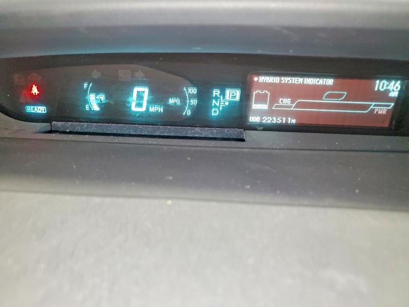 2011 TOYOTA PRIUS THREE — Фото 9 из 13