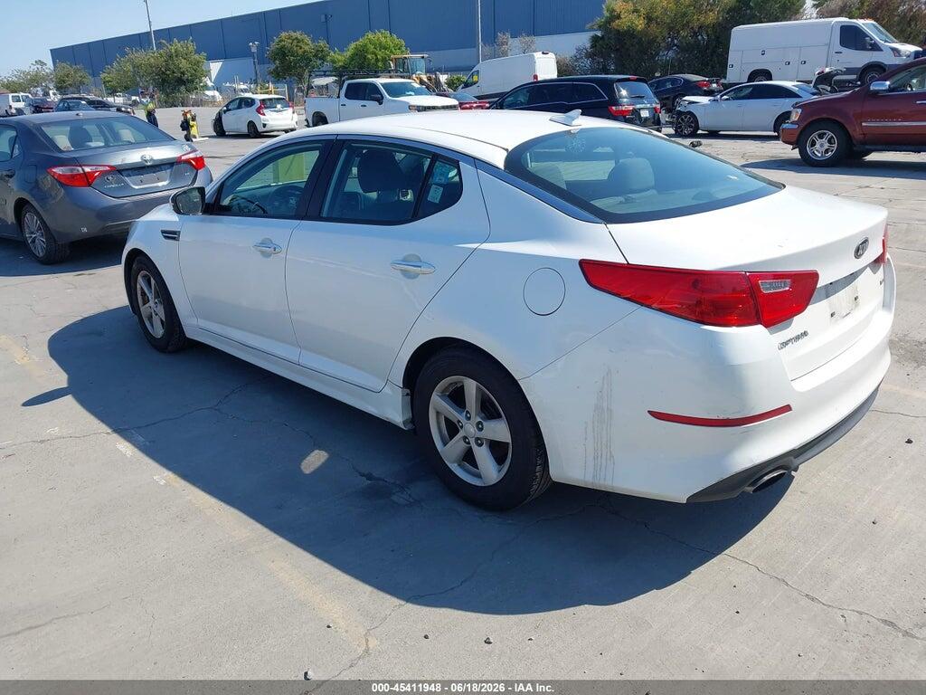 KNAGM4A71F5653516 2015 KIA OPTIMA photo no. 3