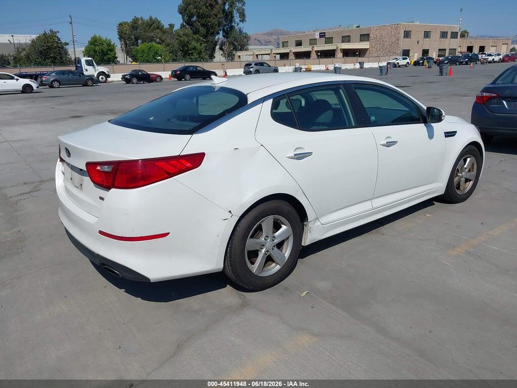 KNAGM4A71F5653516 2015 KIA OPTIMA photo no. 4