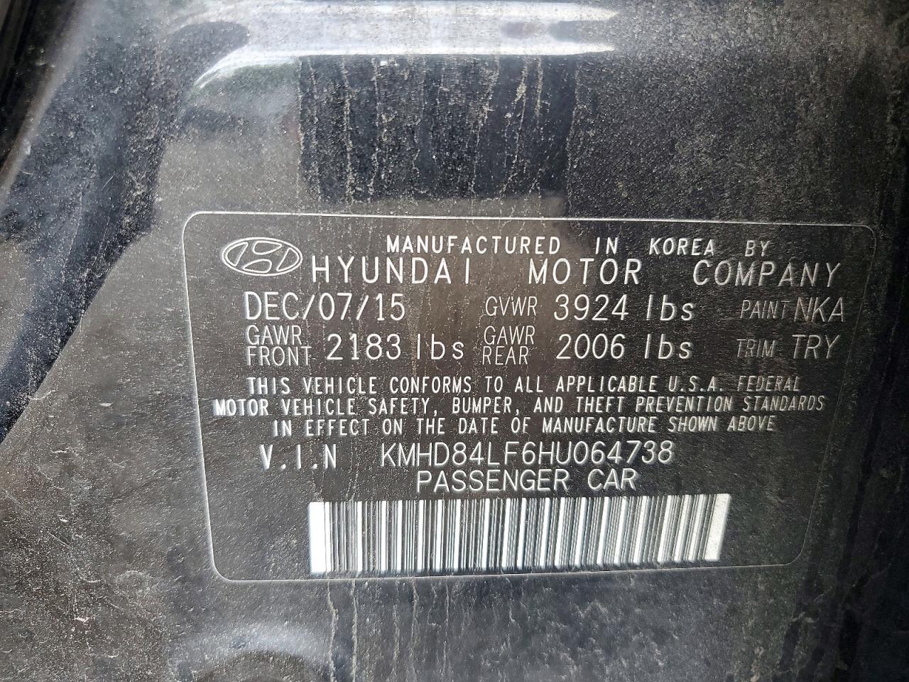 2017 HYUNDAI ELANTRA LIMITED — Фото 12 из 12