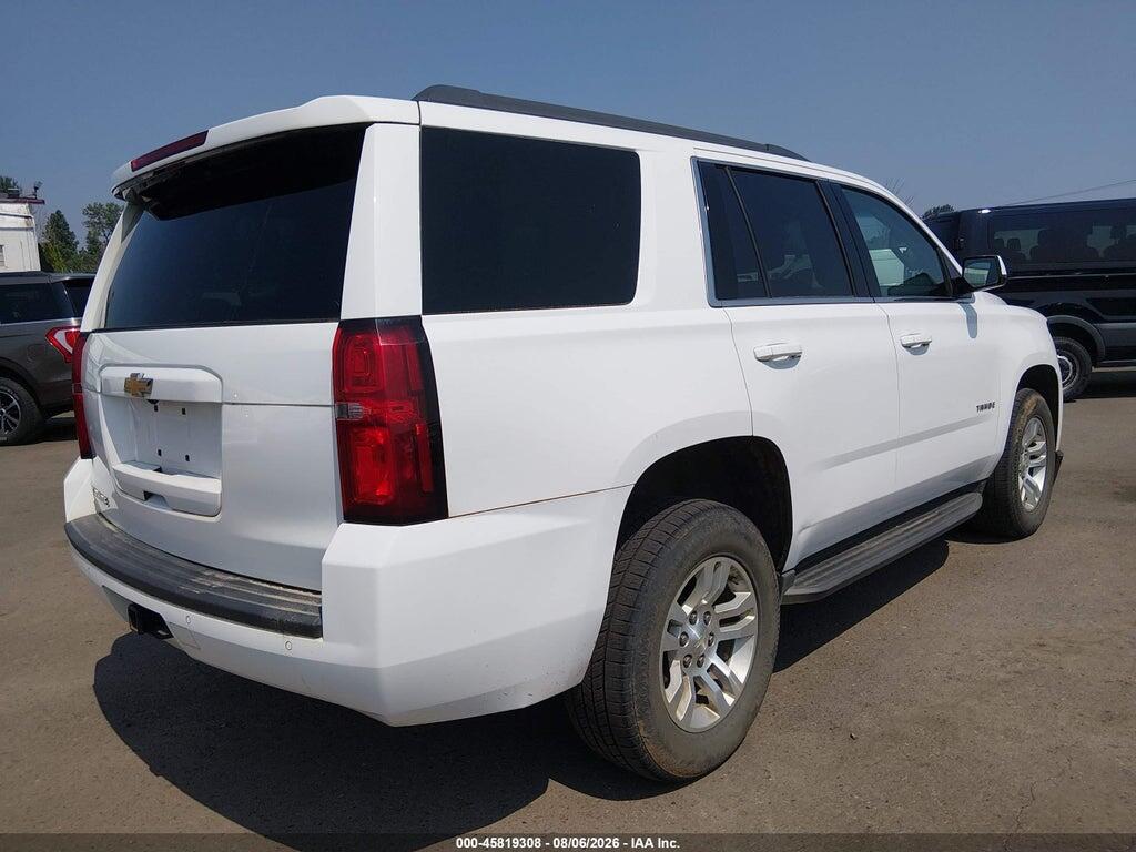 1GNSKAEC7HR329143 2017 CHEVROLET TAHOE photo no. 4