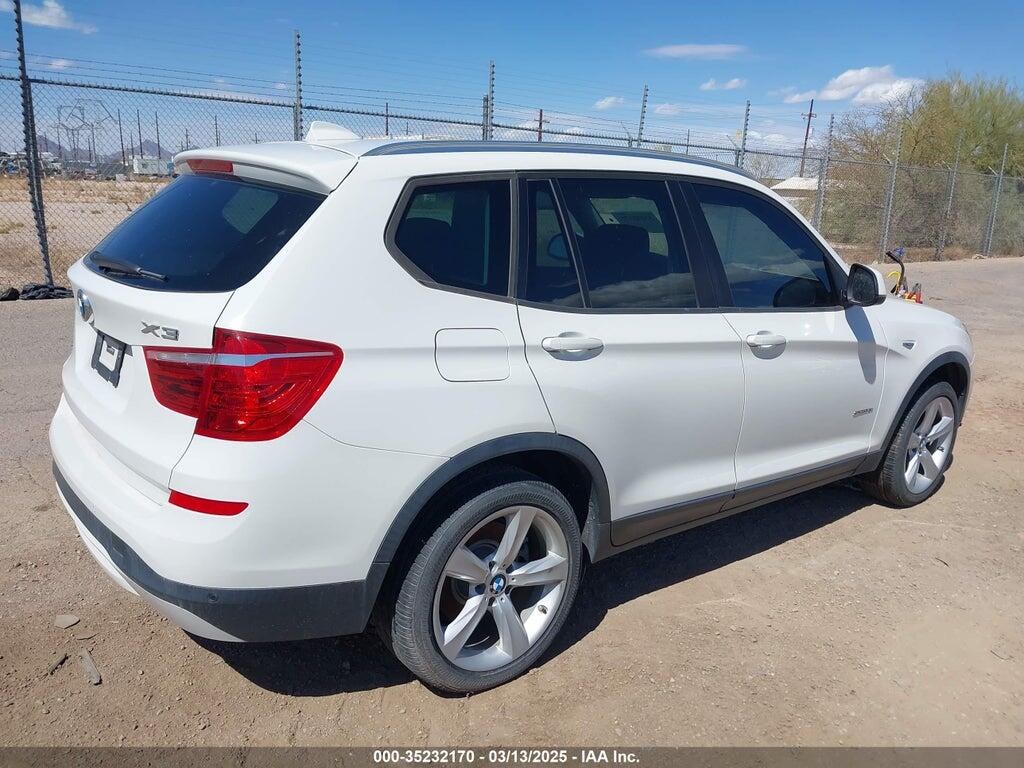 5UXWZ7C37H0X42033 2017 BMW X3 photo no. 4