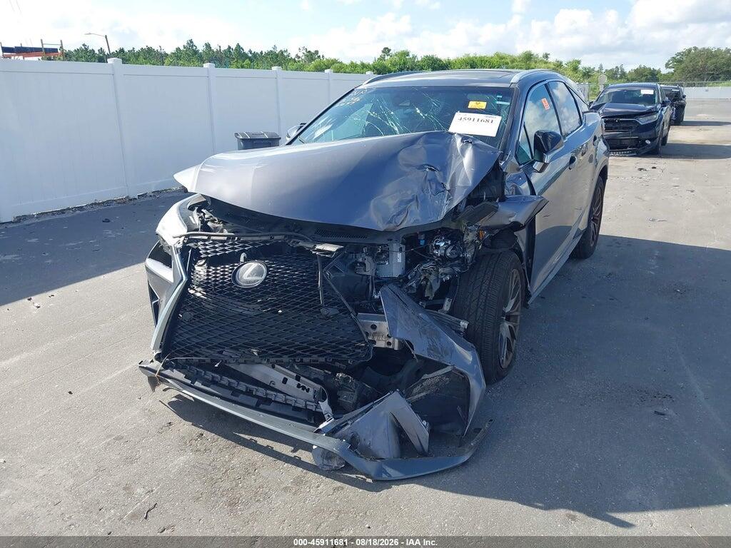 2T2BZMCAXHC132464 2017 LEXUS RX 350 photo no. 2
