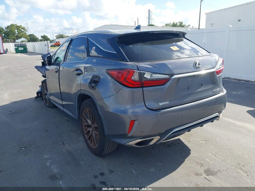 2T2BZMCAXHC132464 2017 LEXUS RX 350 photo no. 3