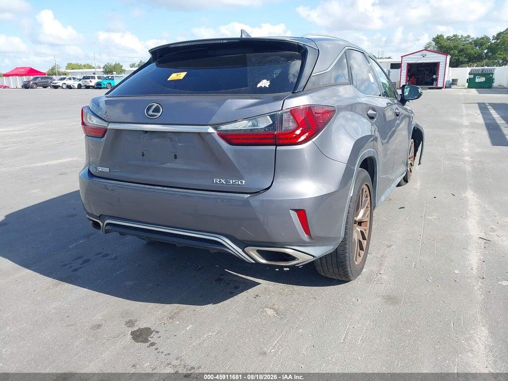 2T2BZMCAXHC132464 2017 LEXUS RX 350 photo no. 4