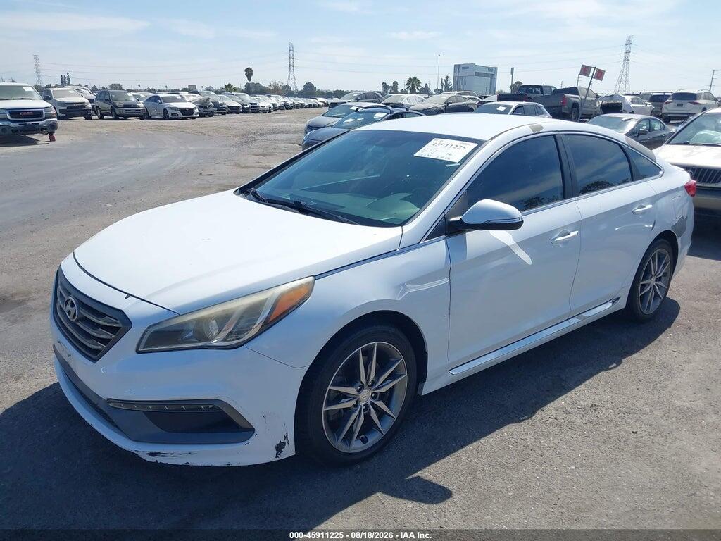 5NPE34AB2HH549802 2017 HYUNDAI SONATA photo no. 2