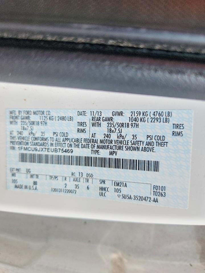 2014 FORD ESCAPE TITANIUM — Фото 13 из 13
