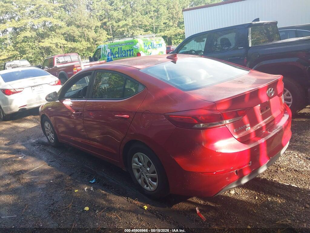 5NPD74LF8HH167337 2017 HYUNDAI ELANTRA photo no. 3