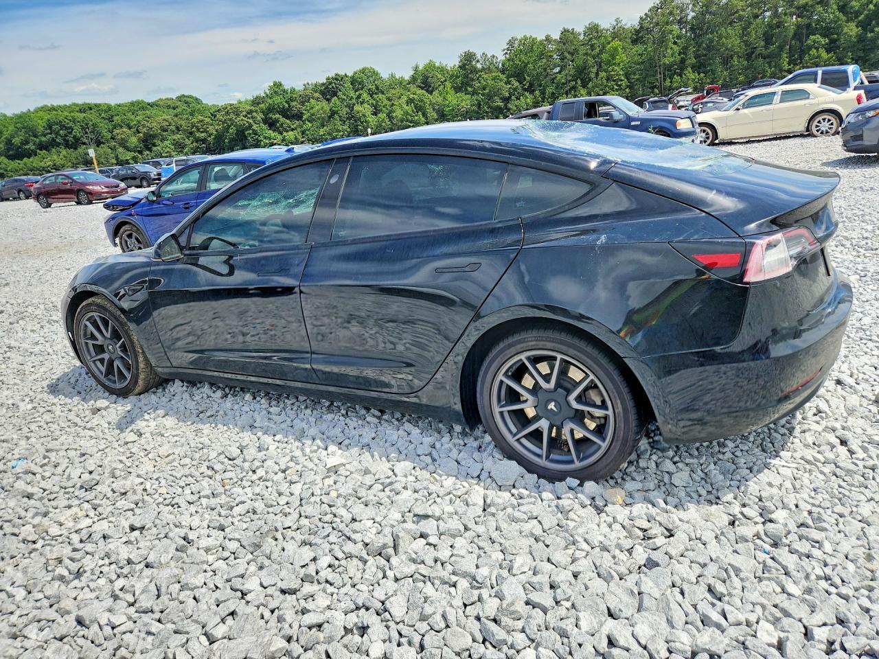 5YJ3E1EA2MF017704 2021 TESLA MODEL 3 photo no. 2