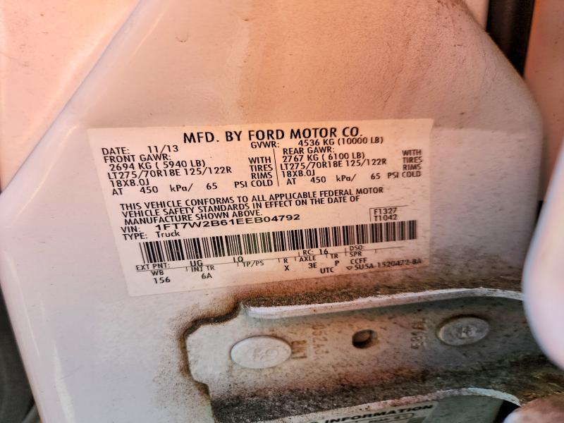 2014 FORD F250 SUPER DUTY — Фото 12 из 12