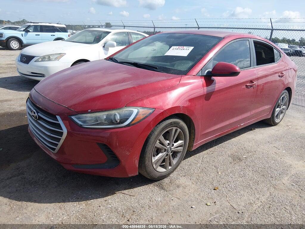 KMHD84LF7HU059872 2017 HYUNDAI ELANTRA photo no. 2