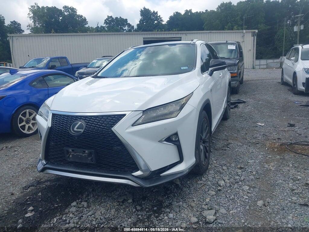 2T2BZMCA2HC104500 2017 LEXUS RX 350 photo no. 2