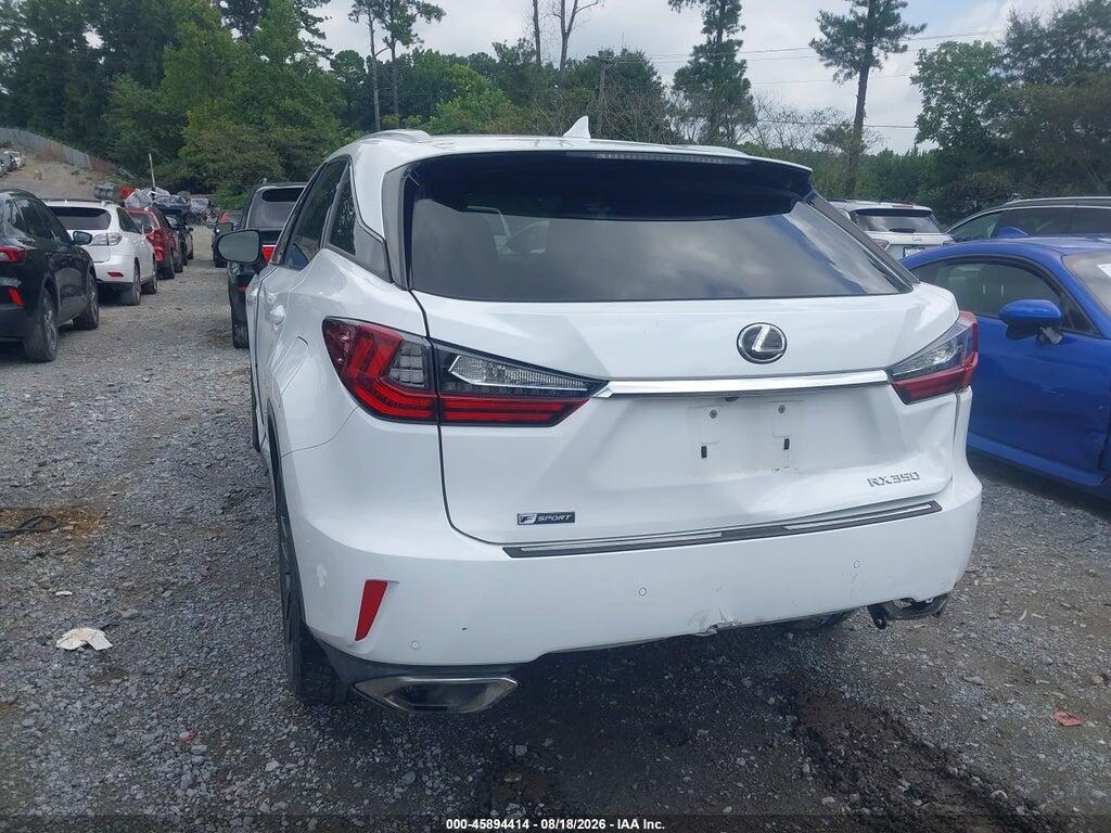 2T2BZMCA2HC104500 2017 LEXUS RX 350 photo no. 3