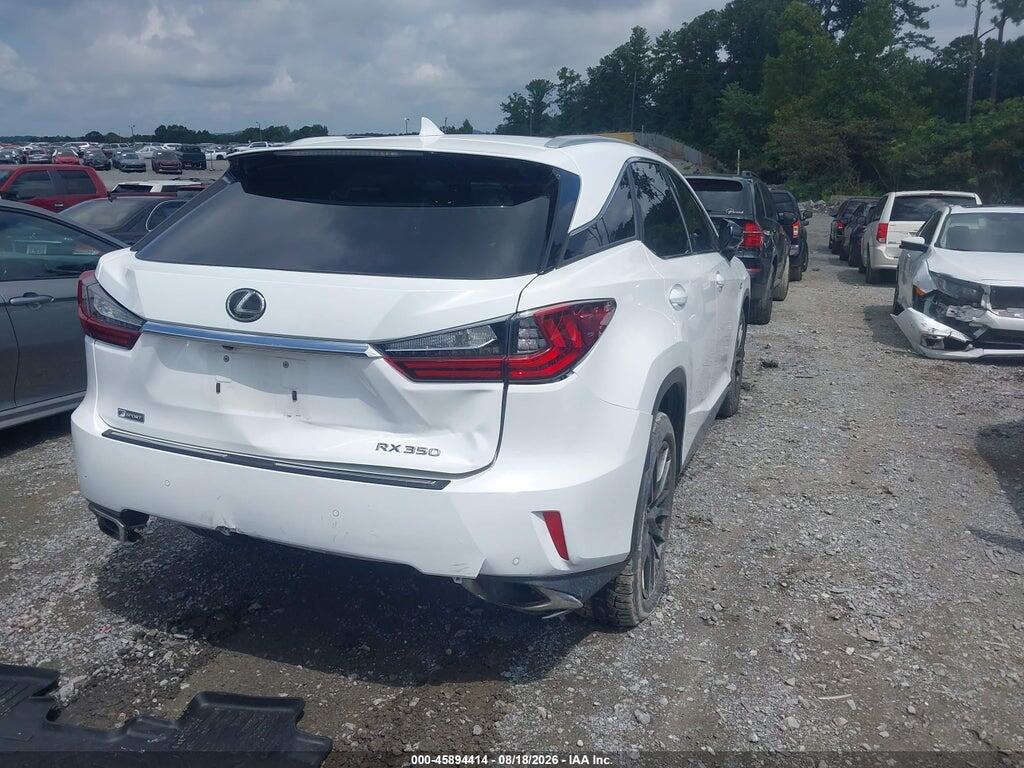 2T2BZMCA2HC104500 2017 LEXUS RX 350 photo no. 4