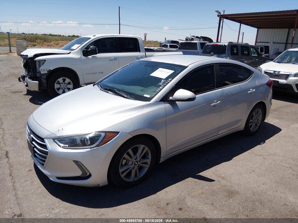 5NPD84LF1HH019625 2017 HYUNDAI ELANTRA photo no. 2