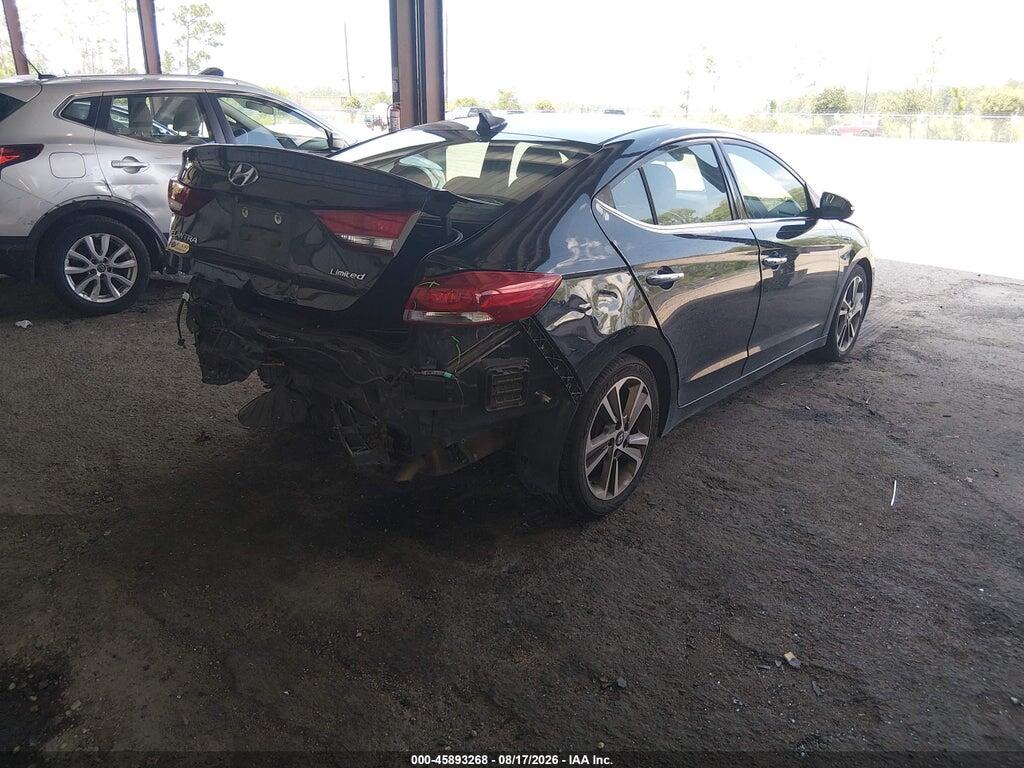 5NPD84LF0HH071117 2017 HYUNDAI ELANTRA photo no. 4