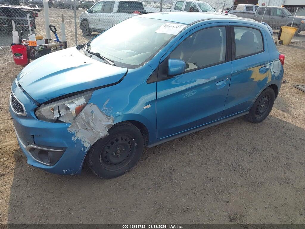 ML32A3HJ4HH020644 2017 MITSUBISHI MIRAGE photo no. 2