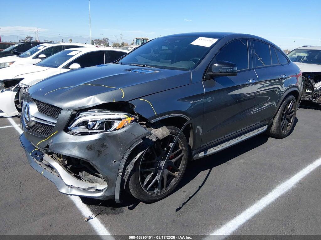4JGED7FB8HA057575 2017 MERCEDES-BENZ AMG GLE 63 COUPE photo no. 2