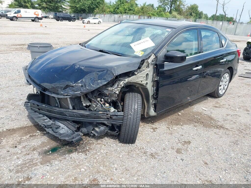 3N1AB7AP1HY340667 2017 NISSAN SENTRA photo no. 2