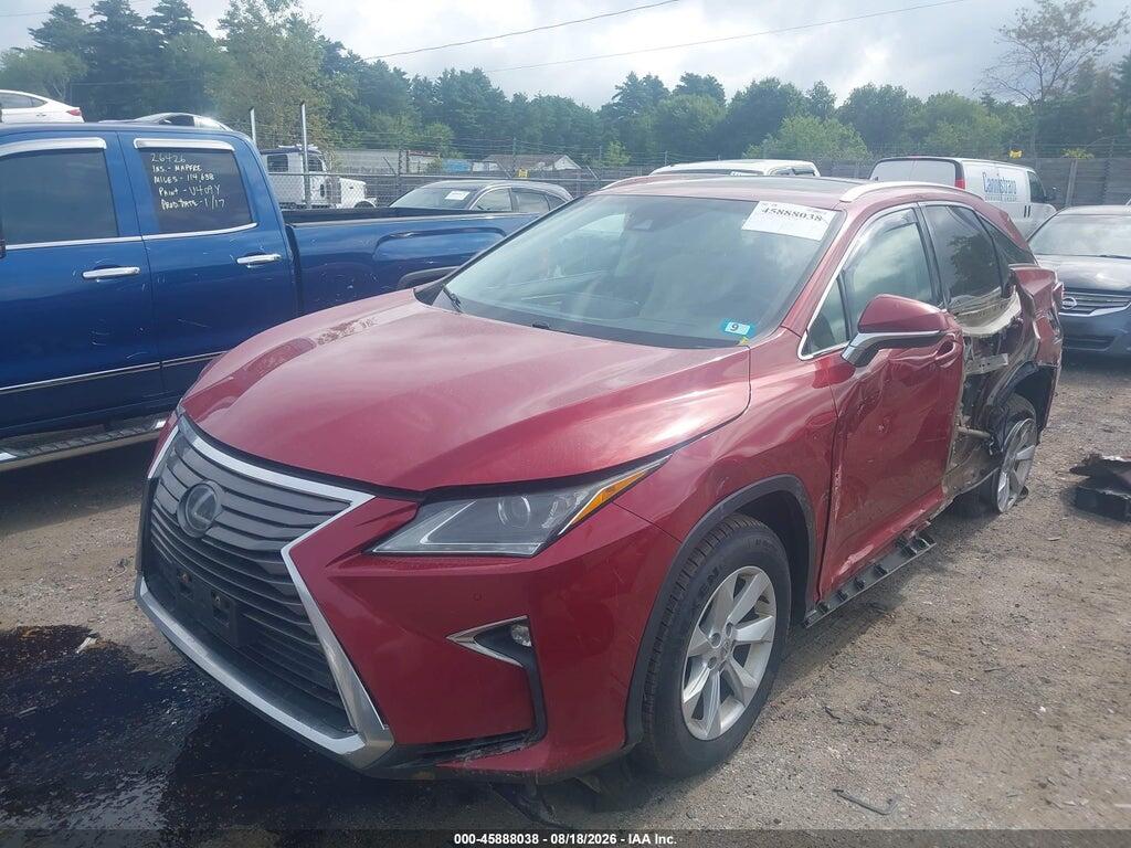 2T2BZMCA3HC089506 2017 LEXUS RX 350 photo no. 2