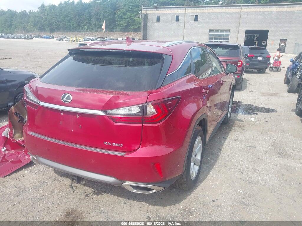 2T2BZMCA3HC089506 2017 LEXUS RX 350 photo no. 4