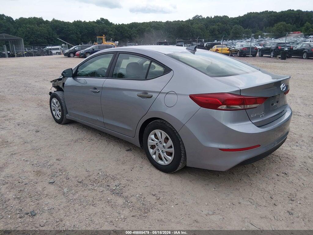5NPD74LF6HH126334 2017 HYUNDAI ELANTRA photo no. 3