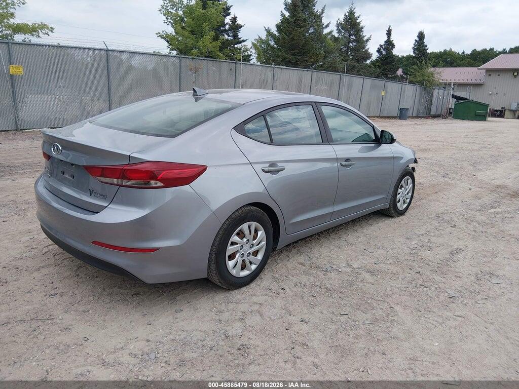 5NPD74LF6HH126334 2017 HYUNDAI ELANTRA photo no. 4