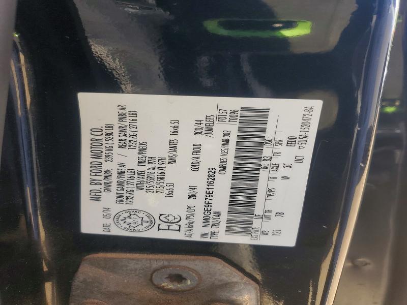 2014 FORD TRANSIT CONNECT XLT — Фото 13 из 13