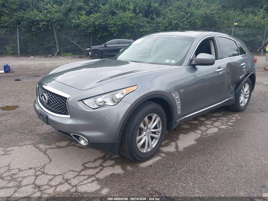 JN8CS1MW6HM415229 2017 INFINITI QX70 photo no. 2