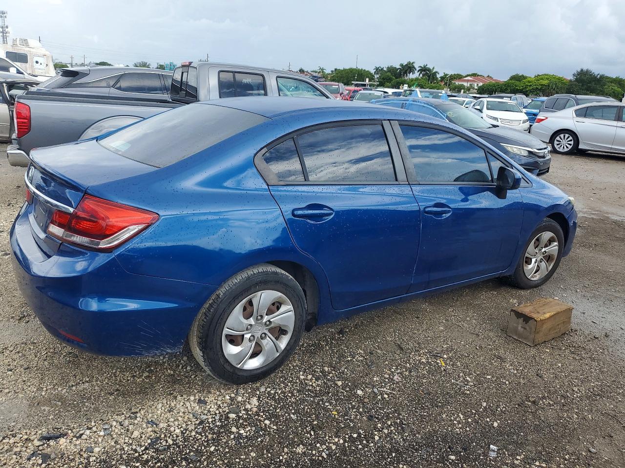 2014 HONDA CIVIC LX — Фото 3 из 12