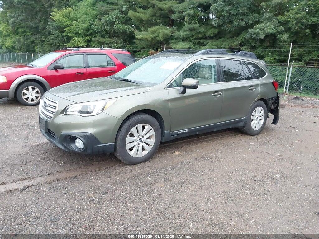 4S4BSAHC7H3316637 2017 SUBARU OUTBACK photo no. 2