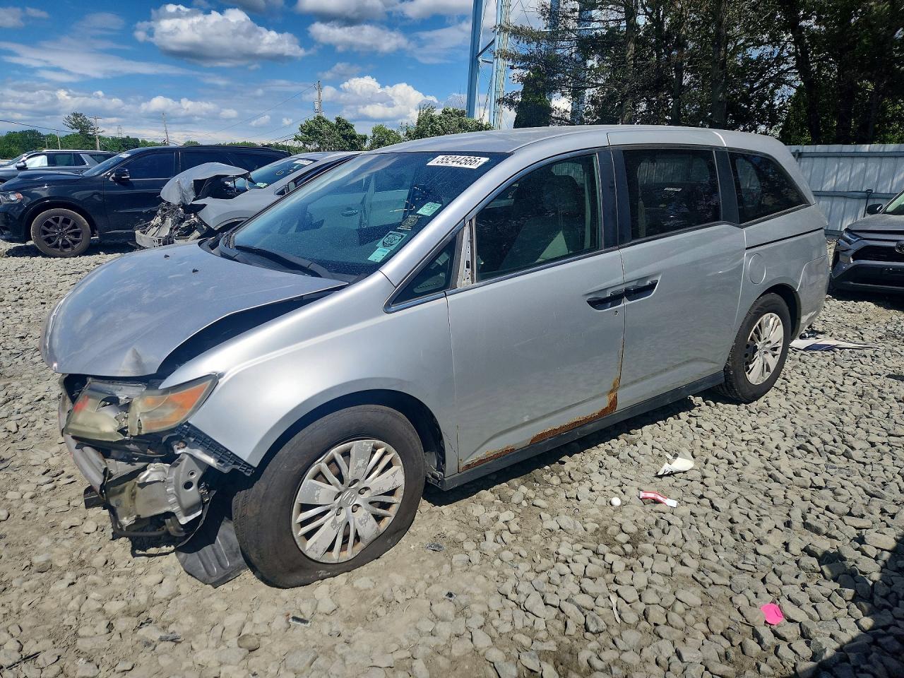 2014 HONDA ODYSSEY LX